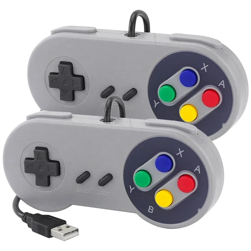 Retro Gaming Raspberry Pi 5 - Wired USB Gamepad Retro Gaming Joystick