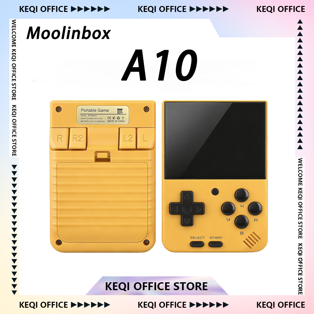 Retro Gaming Device Handheld - Moolinbox A10 Mini Retro Open Source