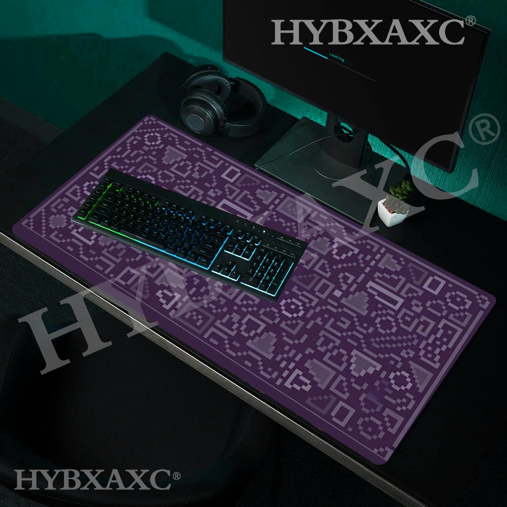 Retro Gaming Laptop - HYBXAXC Purple Pixel Geometric Mouse Pad