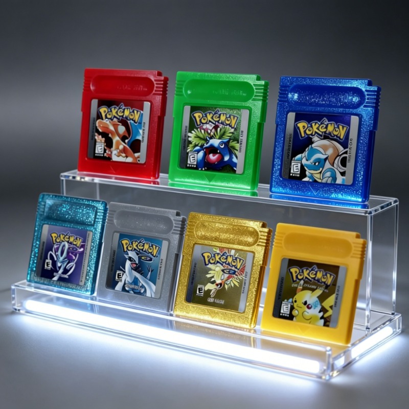 Retro Gaming Pokemon - Pokemon GBC Game Cartridge 7 Styles