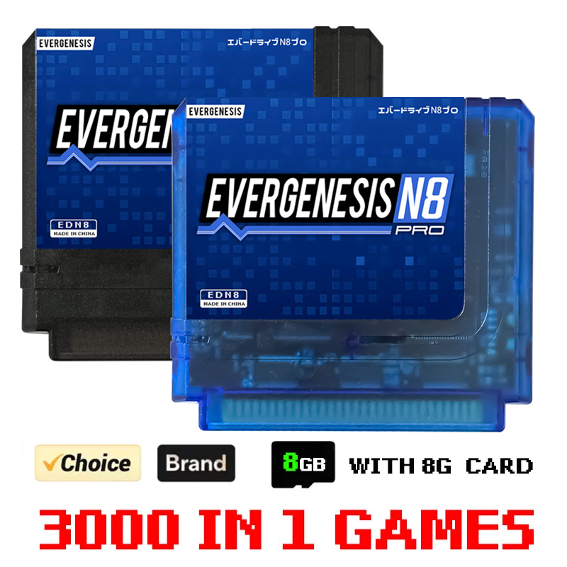 3000 in 1 Game Card ED N8 Pro  - Retro Gaming Room review and price