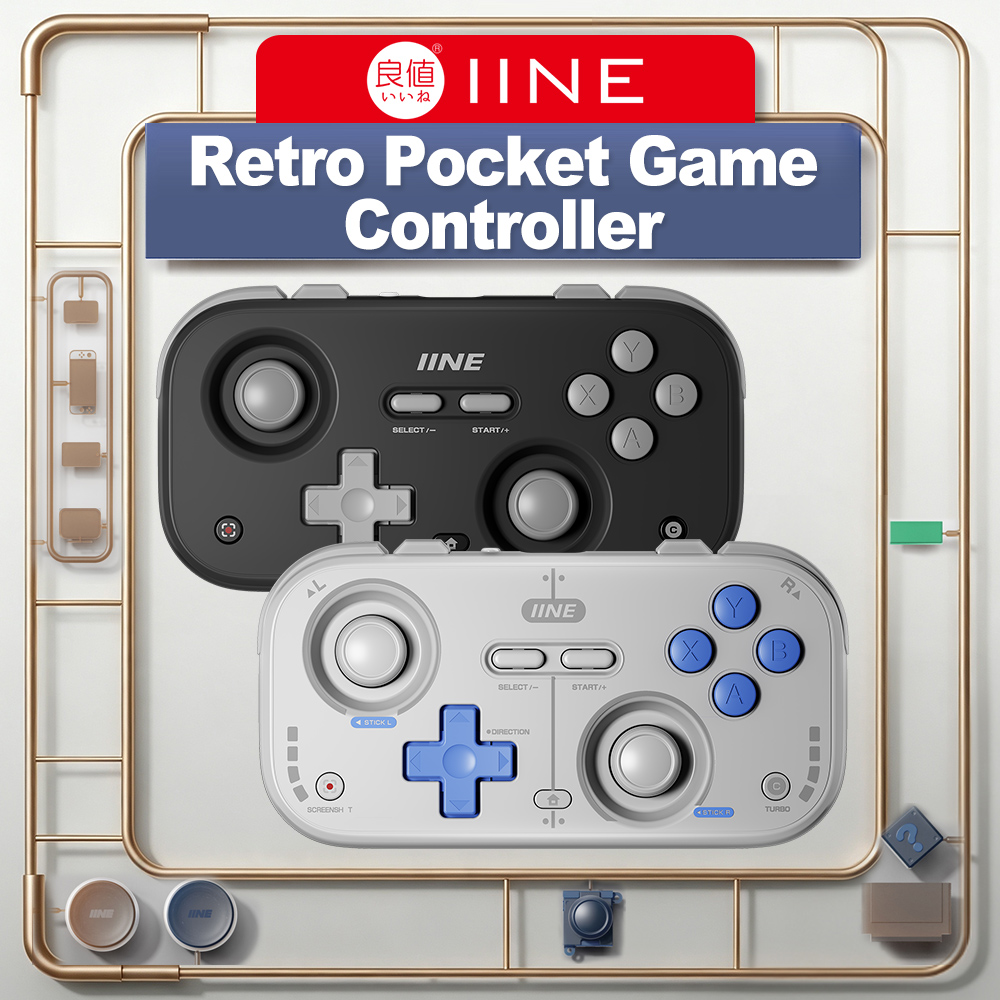 IINE Mini Controller Retro Poc - Retro Gaming Corps review and price