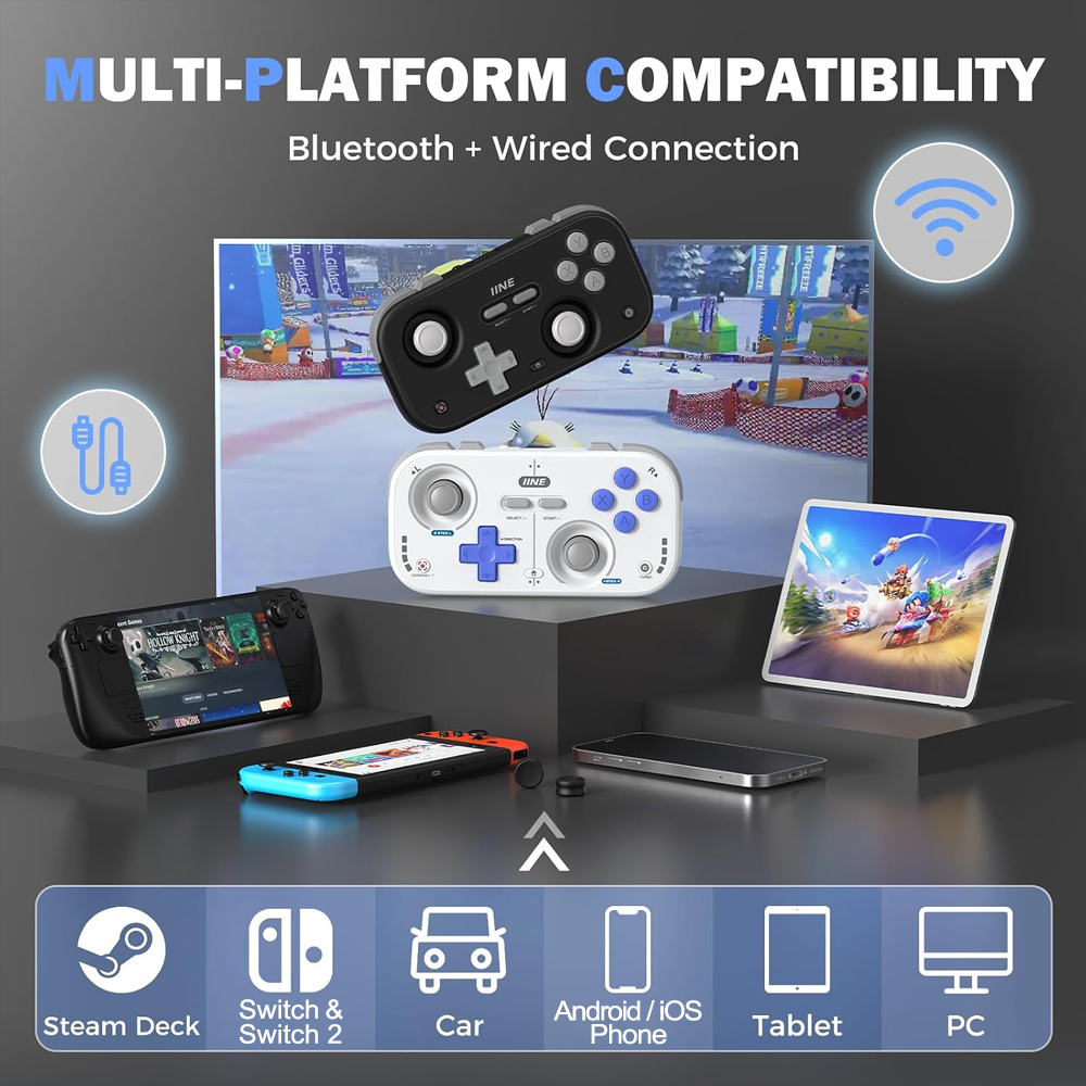 IINE Mini Controller Retro Poc - Retro Gaming Corps review and price