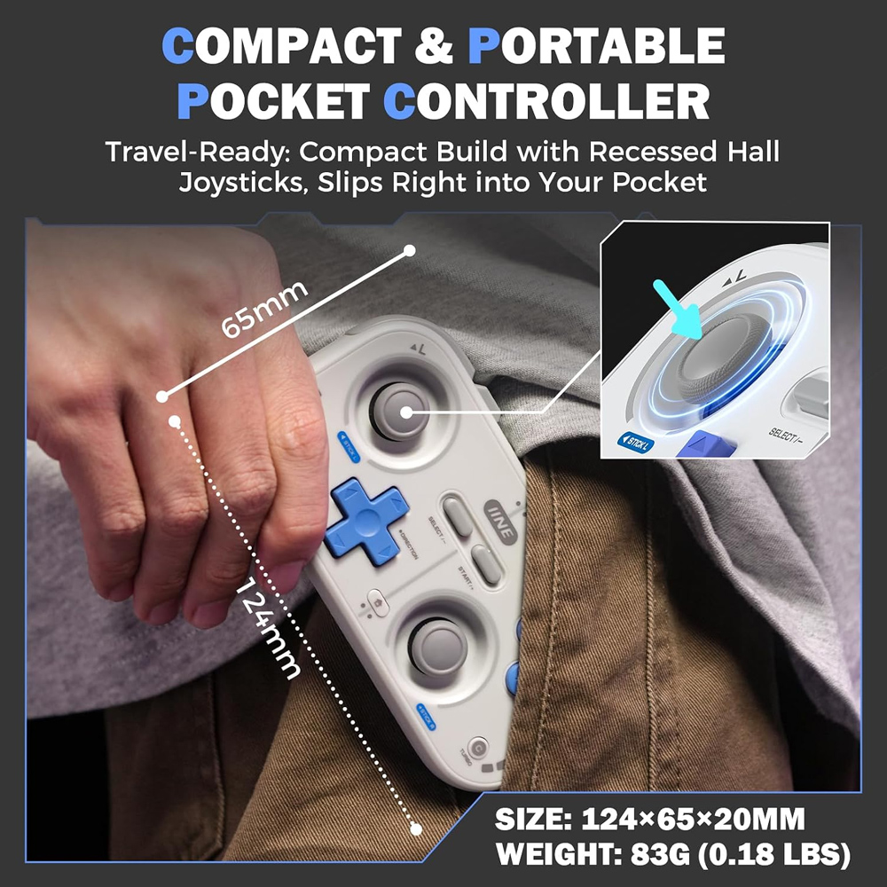 IINE Mini Controller Retro Poc - Retro Gaming Corps review and price