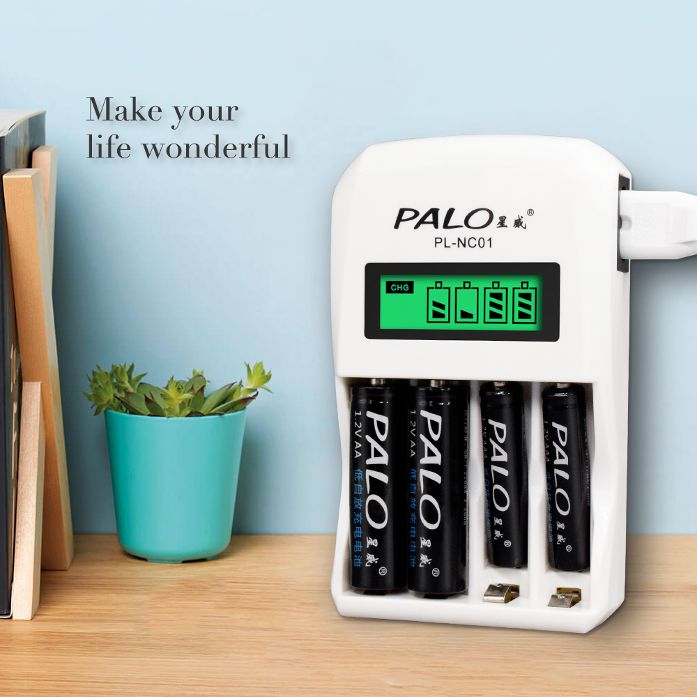 PALO 1.2V Battery Charger 4 Sl - Rechargeable Battery Aa review and price
