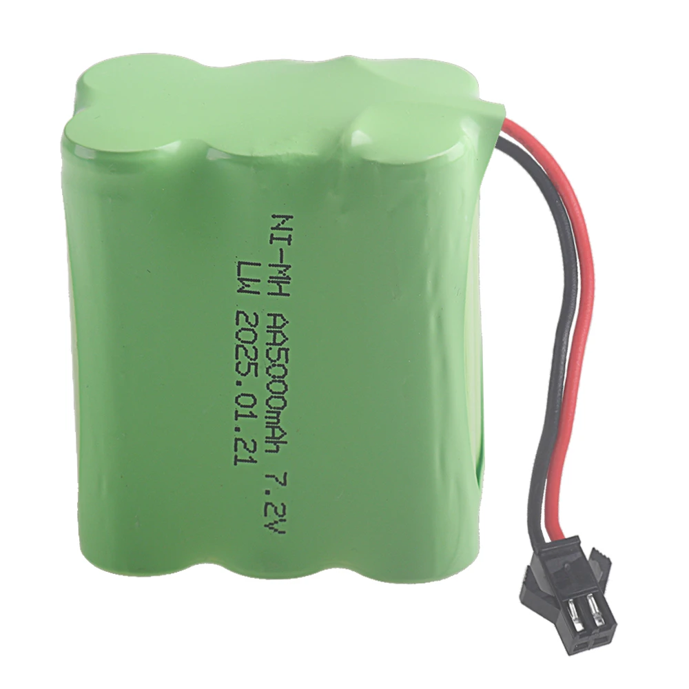 (SM-2P Plug) 7.2V 5000mah NiMH - Rechargeable Battery Aa review and price