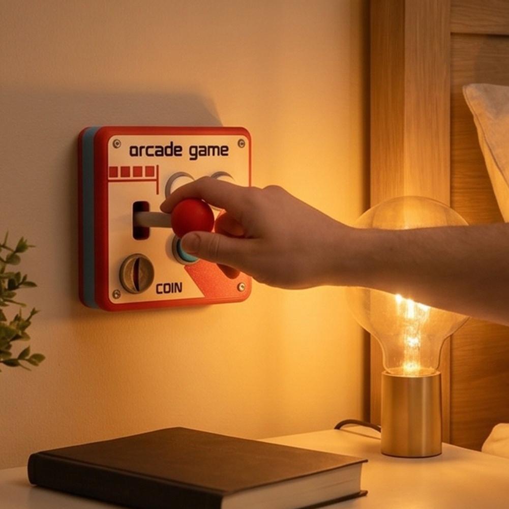 3D Printed Retro Arcade Switch - Retro Gaming Room review and price