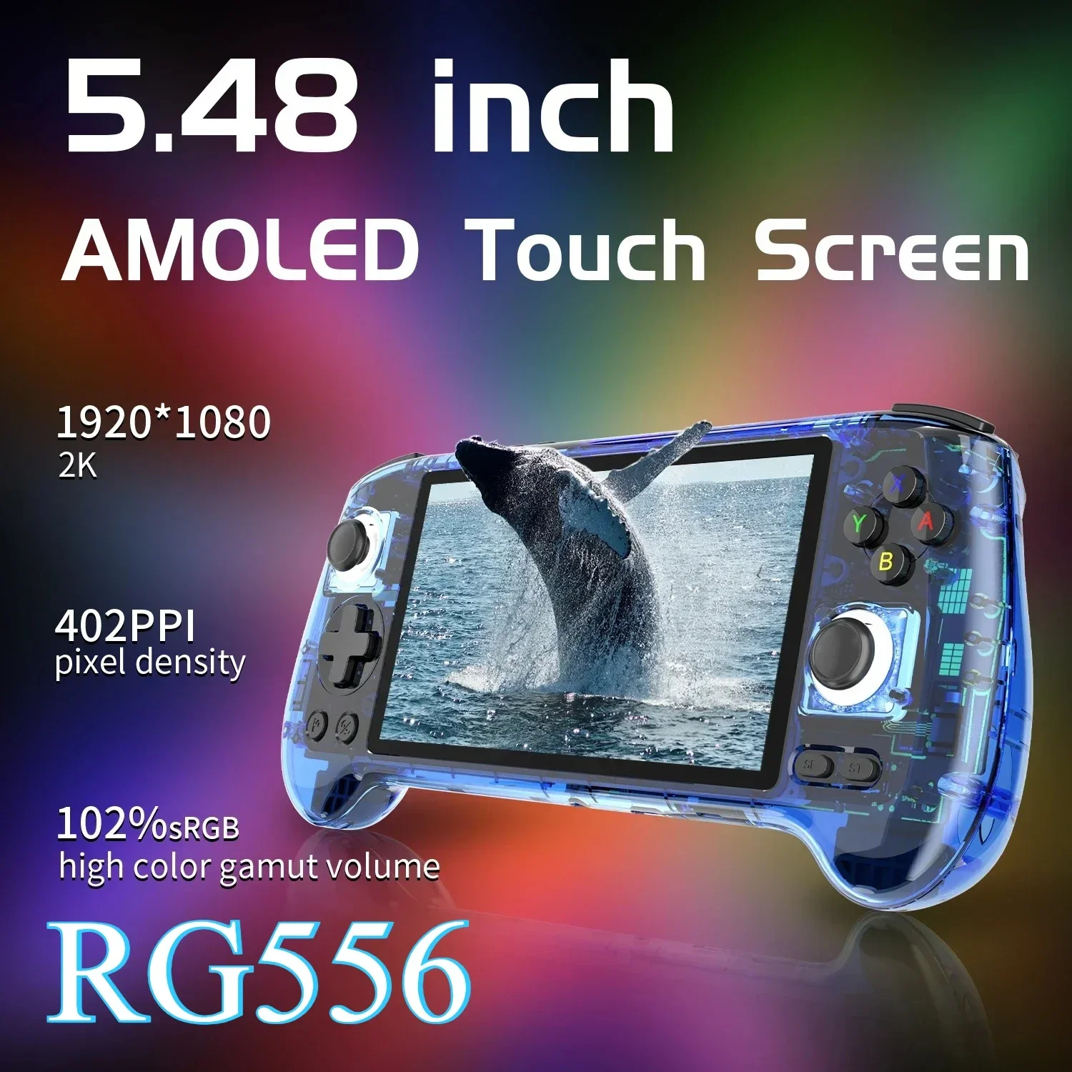 ANBERNIC RG556 Handheld Games  - Retro Gaming On review and price