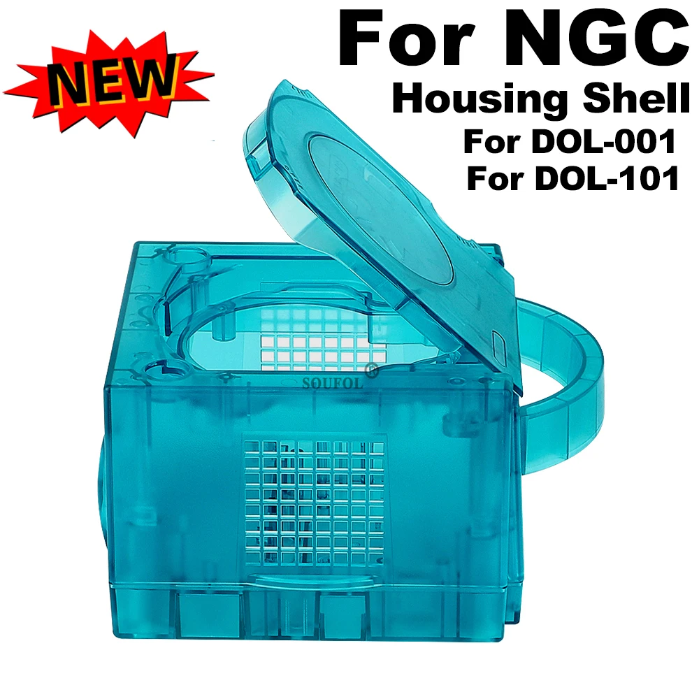 Ice Blue Replacement Case for  - Retro Gaming Room review and price