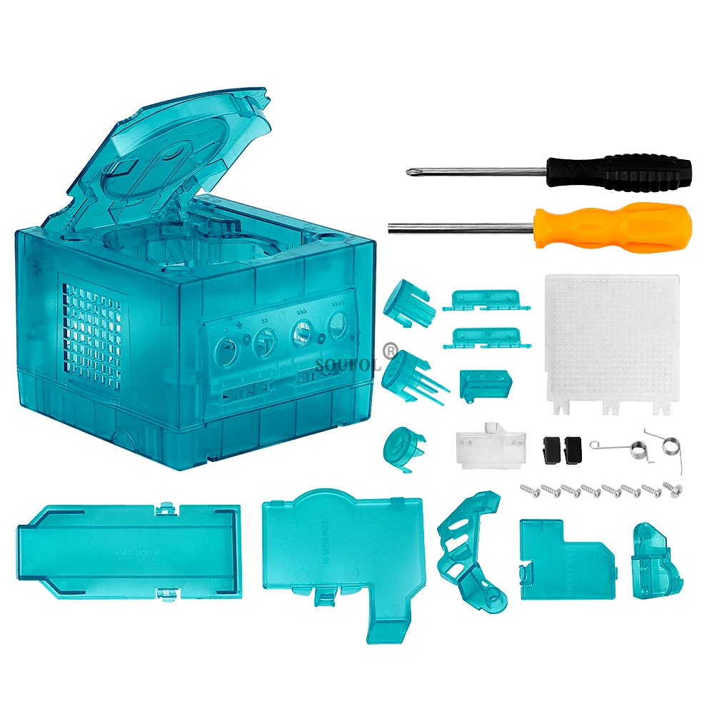 Ice Blue Replacement Case for  - Retro Gaming Room review and price