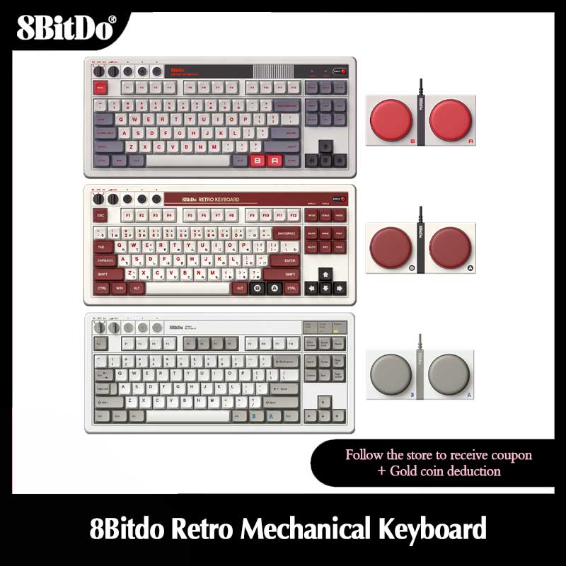8Bitdo Retro Mechanical Keyboa - Retro Gaming Corps review and price
