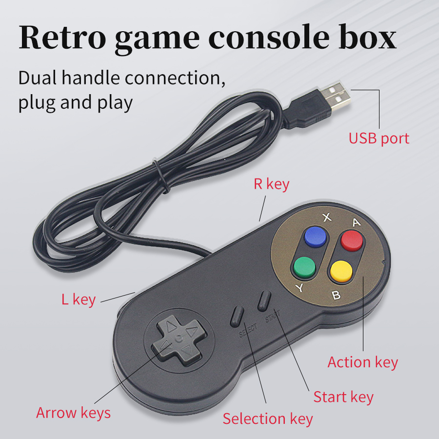 USB Gamepad Gaming Joystick Re - Retro Gaming Raspberry Pi 5 review and price