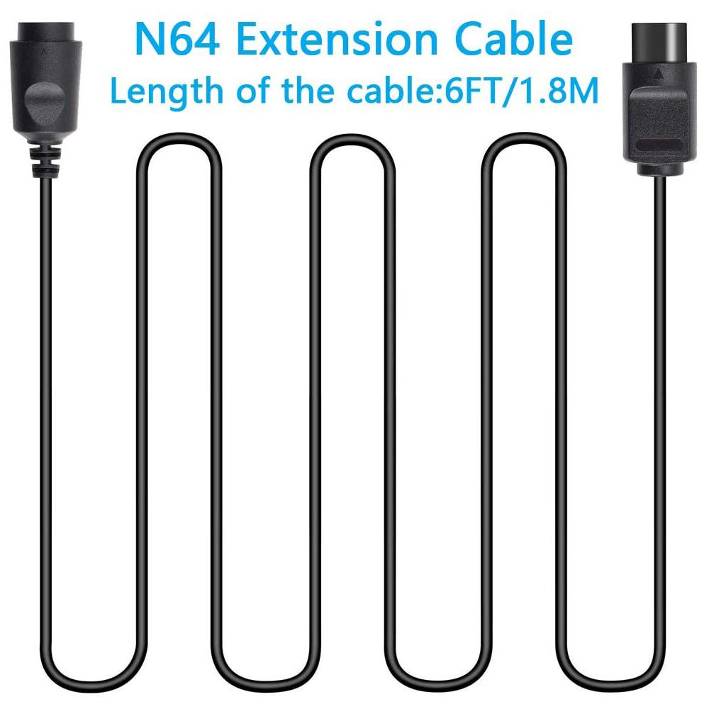 4 Pack 6Ft N64 Controller Exte - Controller Extension Cord review and price