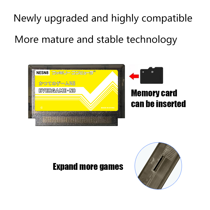 REMANK EVERGAME N8 NES Cartrid - Retro Gaming Room review and price