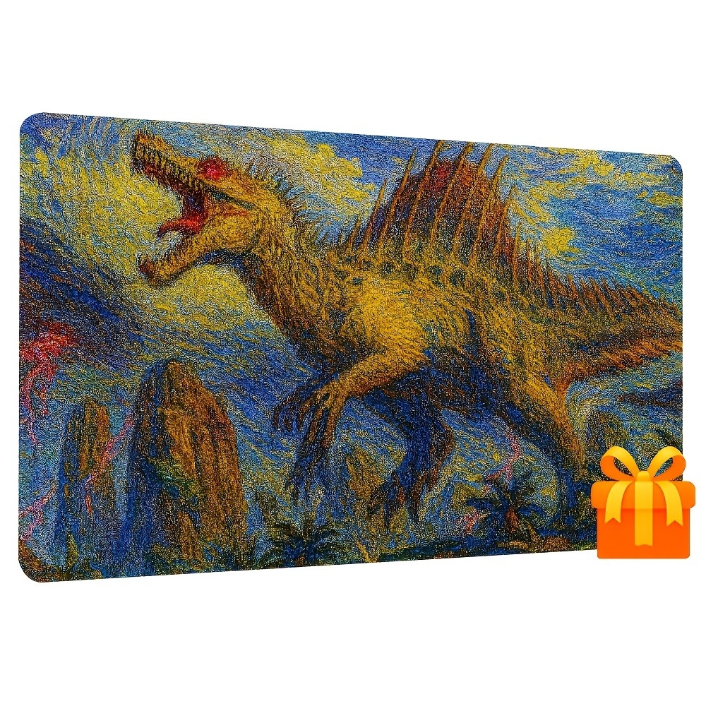 Retro Spinosaurus Playmat  Non - Retro Gaming Laptop review and price