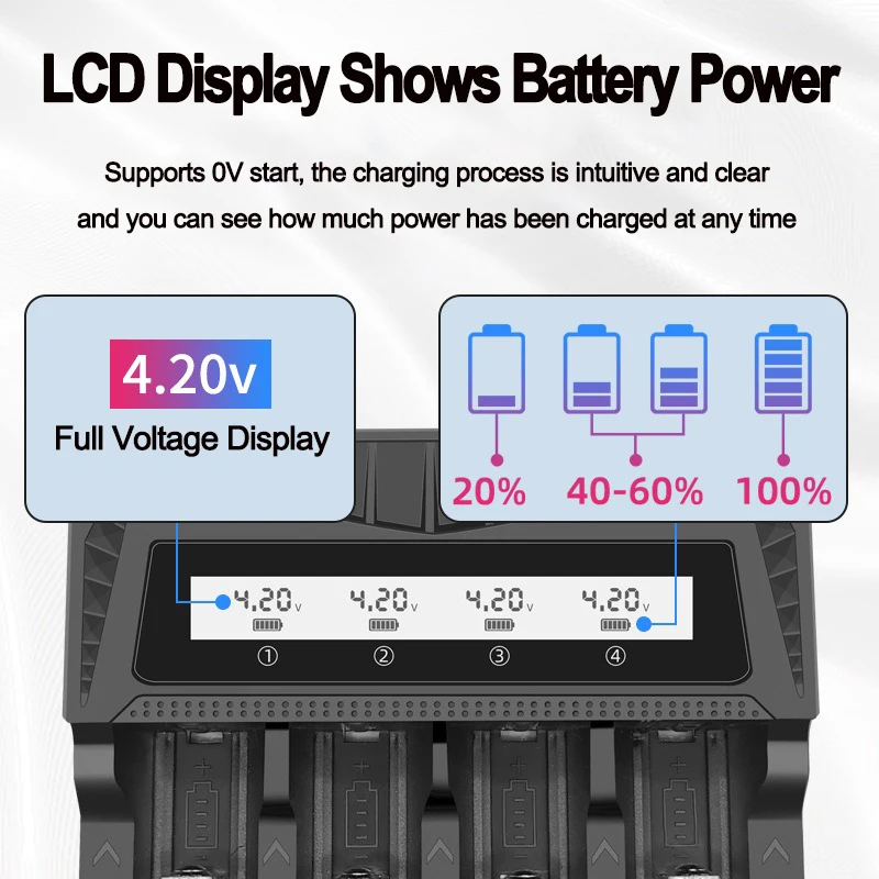 LCD Display Battery USB Charge - Rechargeable Battery Aa review and price
