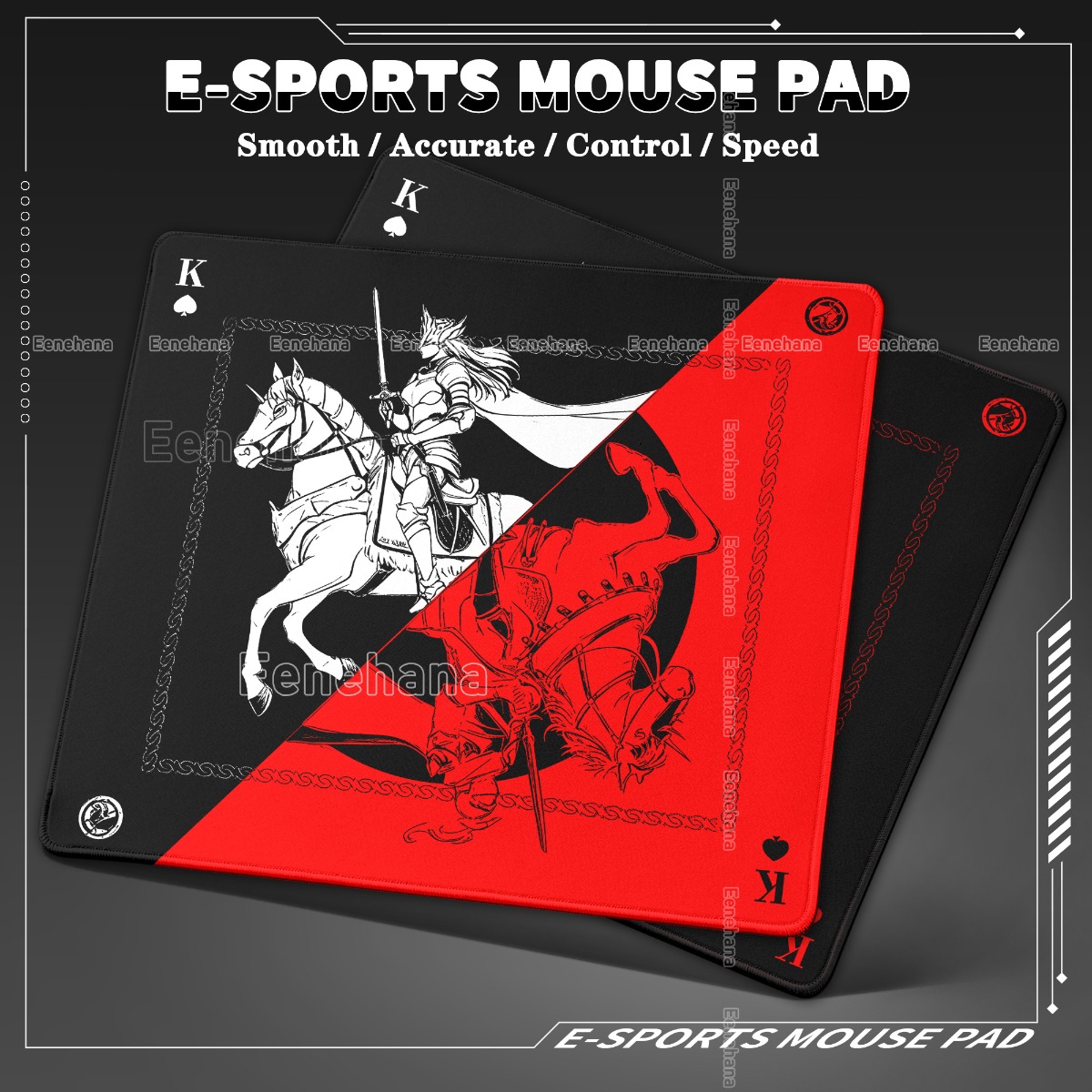 Black Red Poker Style Mat 40x4 - Retro Gaming Corps review and price